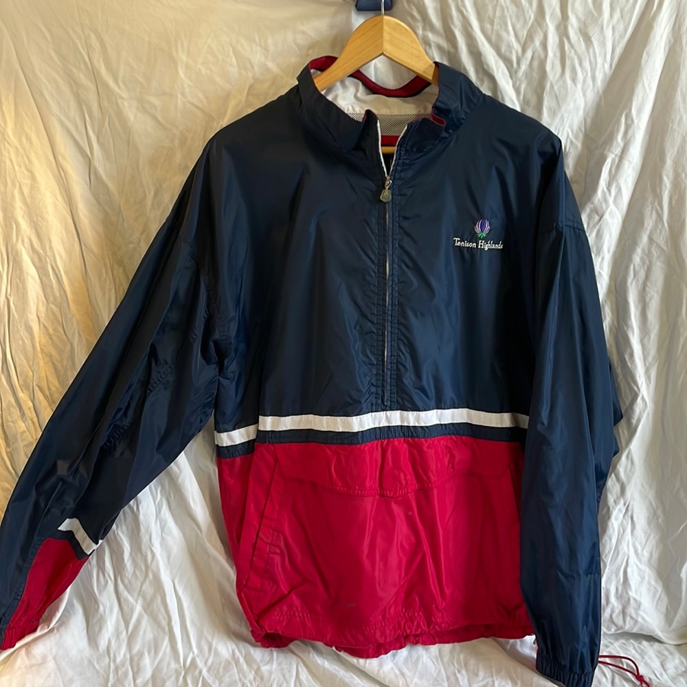 Collard Rain Jacket, 1/2 zip